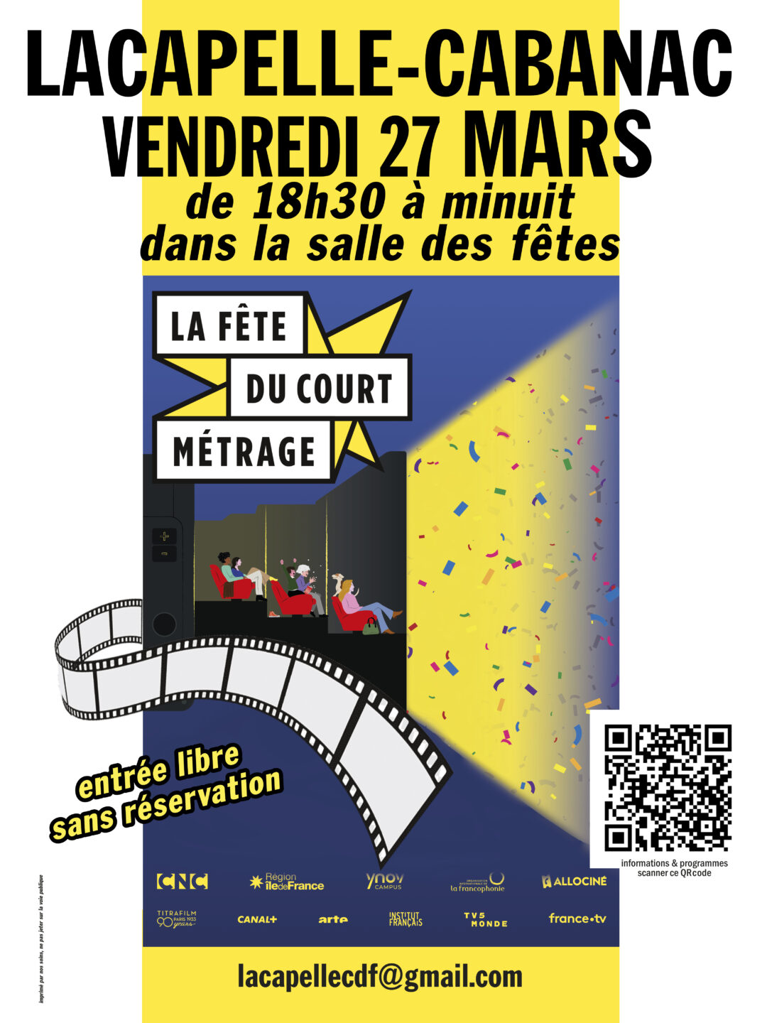 La nuit du court métrage à Lacapelle-Cabanac