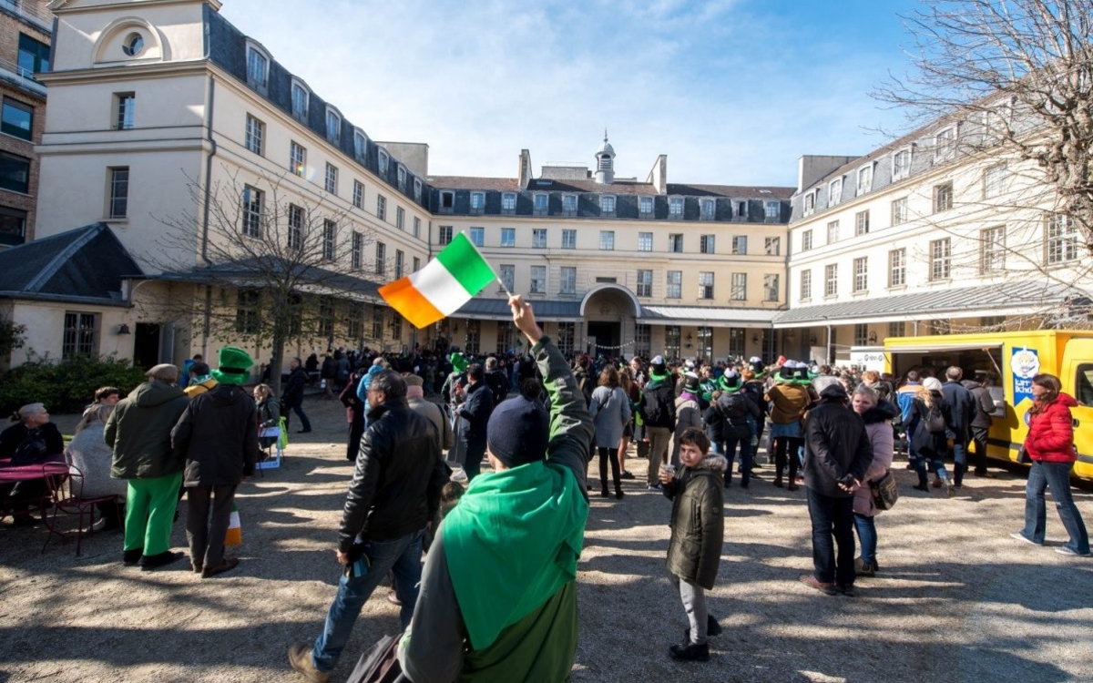 La Saint-Patrick anime Paris