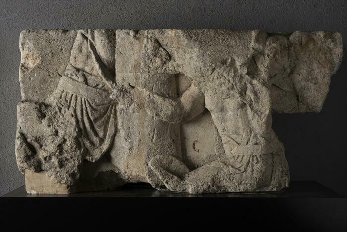 La scène des gladiateurs Musée d'Aquitaine Bordeaux