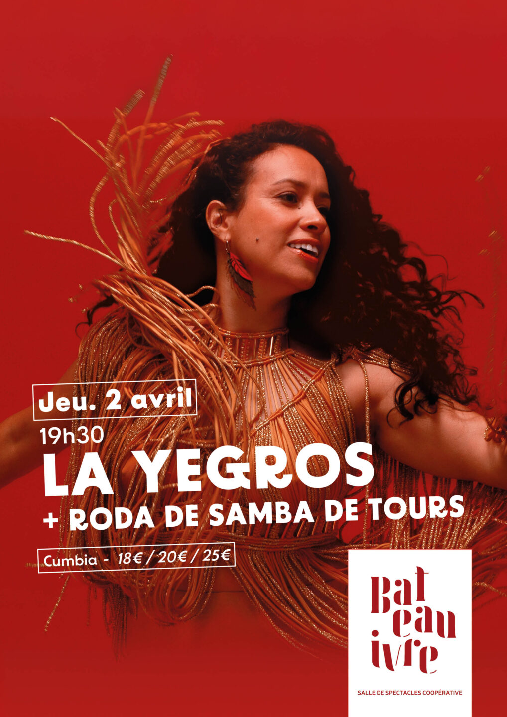 La Yegros + Roda de Samba de Tours