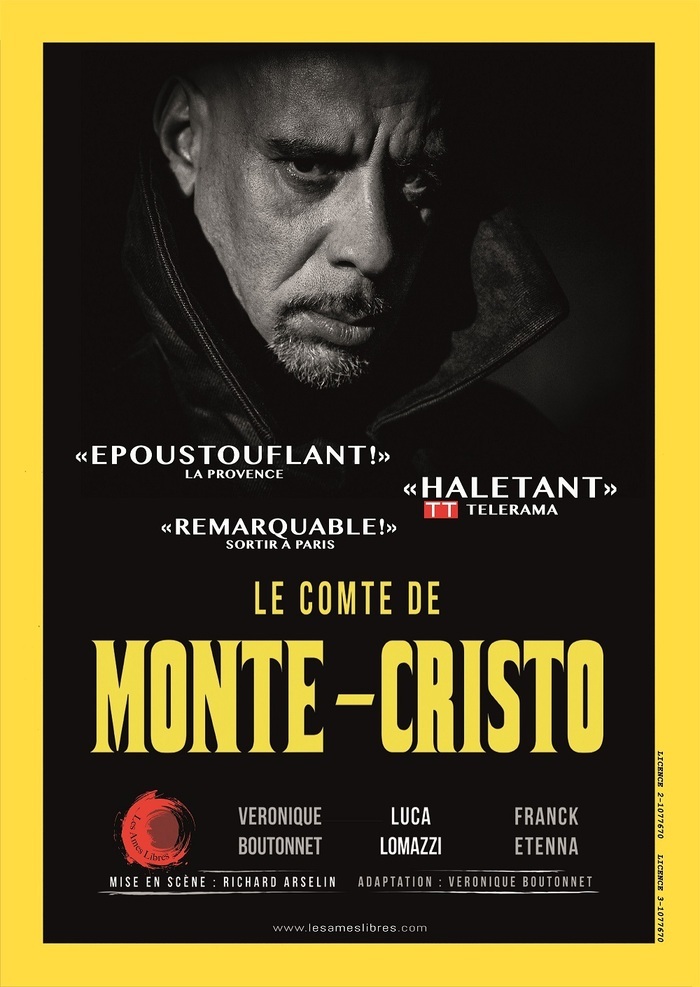 Le comte de Monté Cristo Théâtre de Poche Graslin
