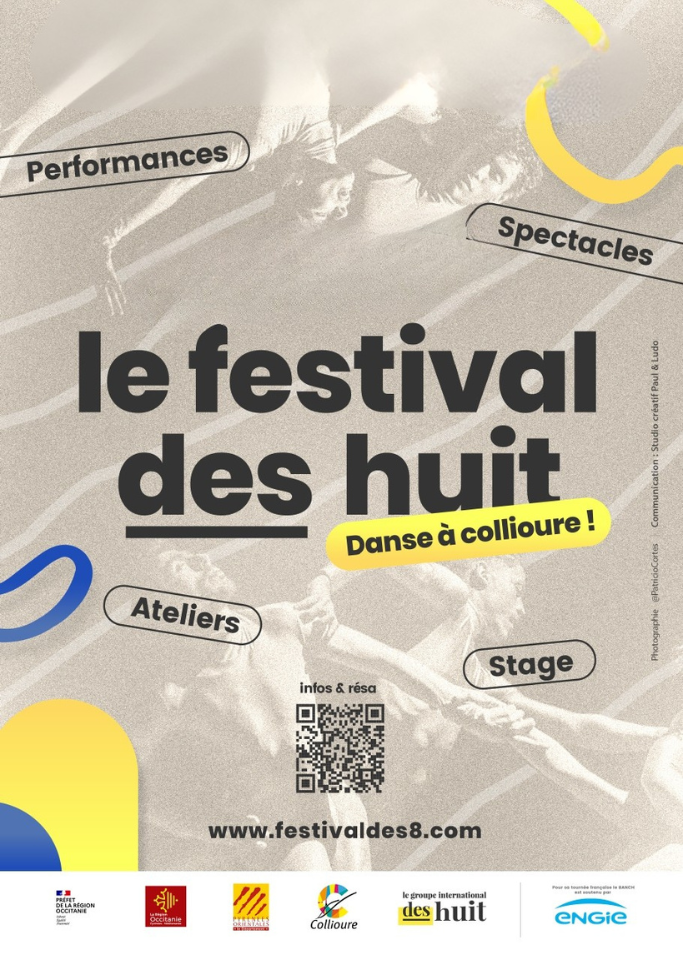 LE FESTIVAL DES HUIT 2026 DANSE À COLLIOURE STAGES