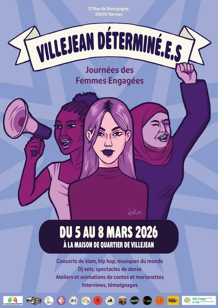 Le festival Villejean Déterminé·e·s Maison de quartier Villejean Rennes