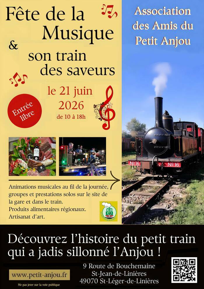 Le Petit Anjou fête la musique ! Gare de la Roche (Petit Anjou) Saint-Jean-de-Linières