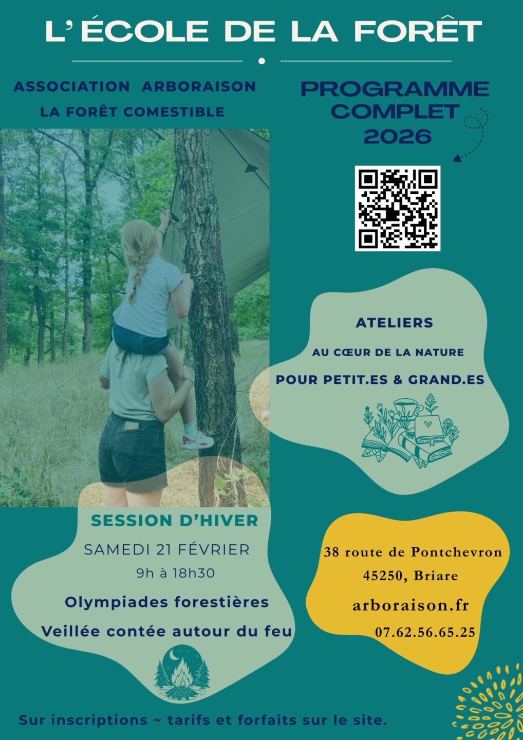 L'école de la forêt session d'hiver