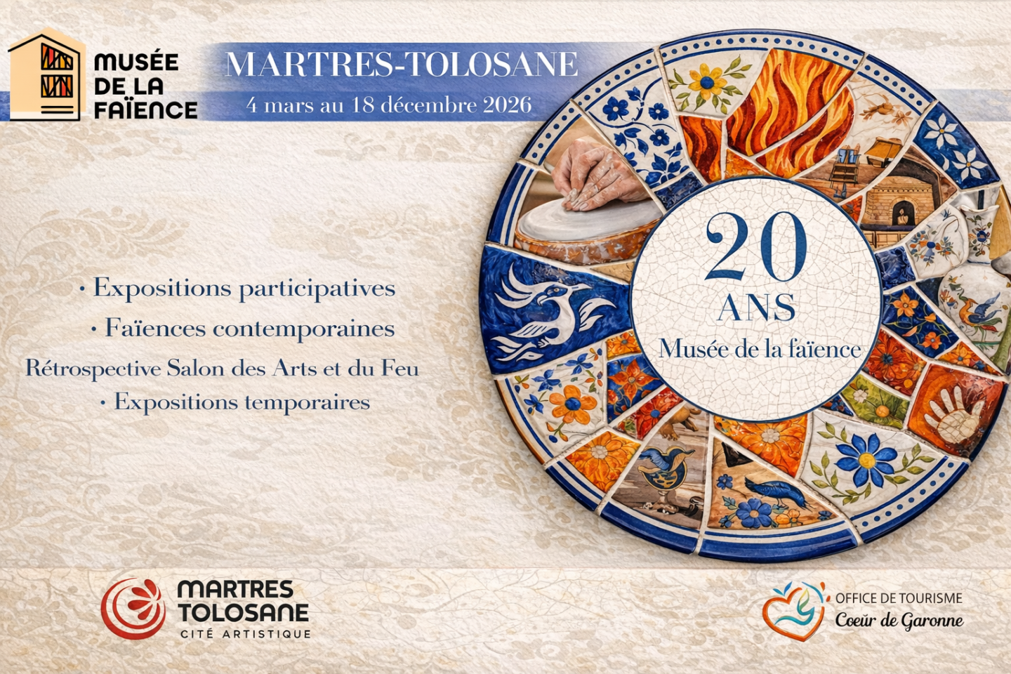 LES 20 ANS DU MUSÉE DE LA FAÏENCE