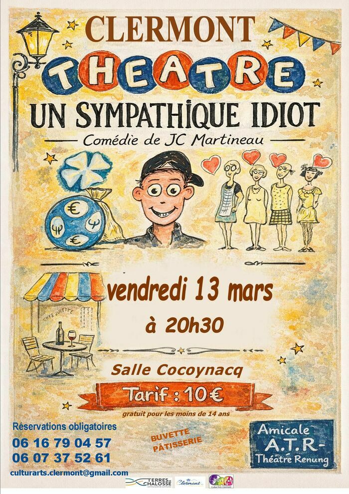 Les 8 èmes Théâtrales Salle Cocoynacq  Chemin des écoles 40180 Clermont Clermont