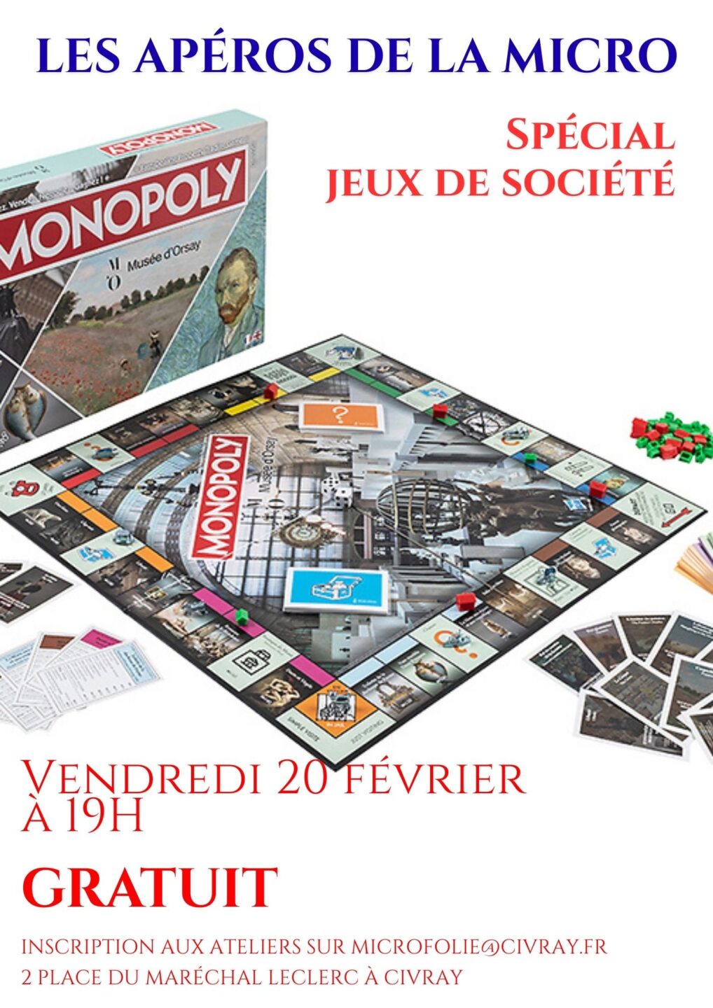 Les Apéros de la Micro Spécail Jeux de Société