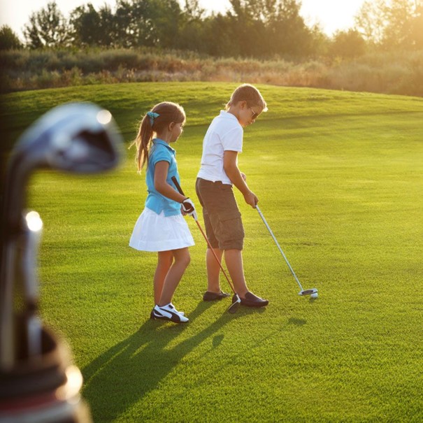 Les Ateliers enfants Initiation au Golf en collaboration avec le golf de Roiffé