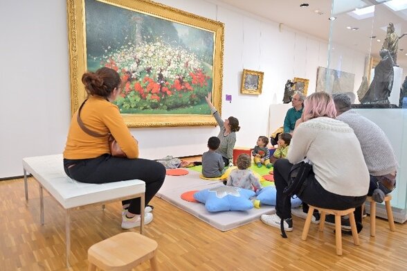 Les bébés au musée ! au musée Bernard d'Agesci à Niort
