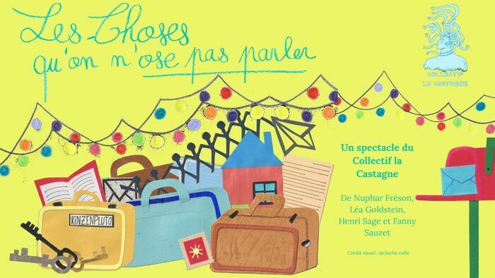 Les choses qu'on n'ose pas parler Théâtre du Cyclope Nantes