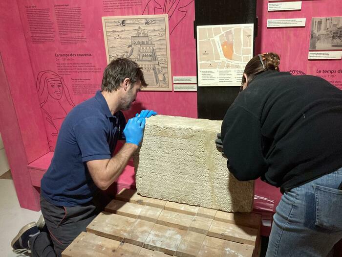 Les coulisses du centre d’interprétation Bordeaux Patrimoine Mondial Musée d'Aquitaine Bordeaux