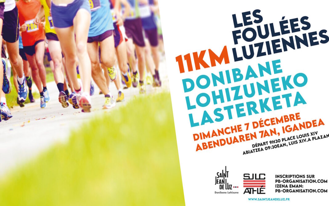 Les foulées luziennes Course pédestre Saint-Jean-de-Luz