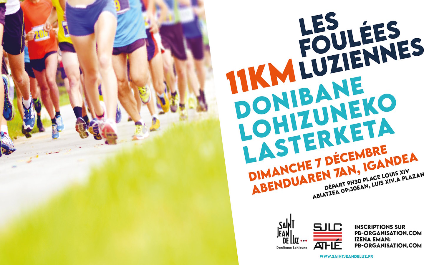 Les foulées luziennes Course pédestre Place Louis XIV Saint-Jean-de-Luz 2026-12-06 Les foulées luziennes Course pédestre