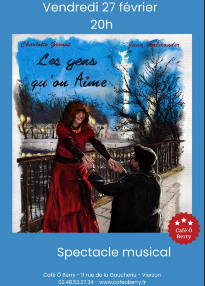 'LES GENS QU'ON AIME' avec Charlotte Grenat & Jann Halexander 27 février 2026