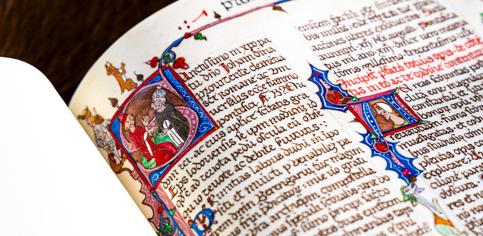 Les manuscrits au Moyen Âge Couvent des Jacobins Toulouse