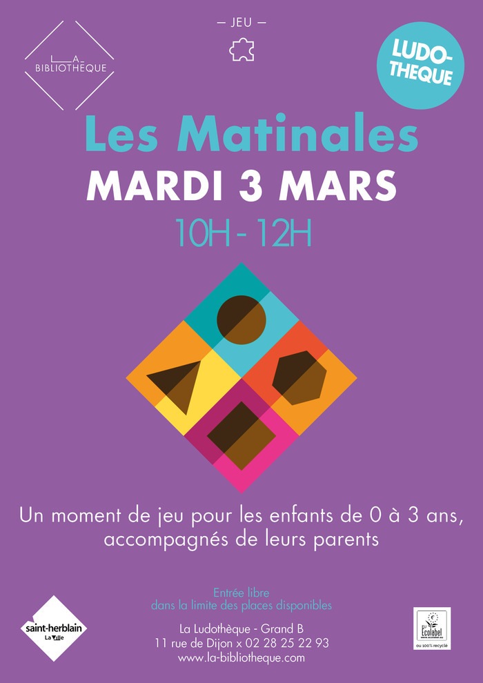 Les Matinales La Ludothèque