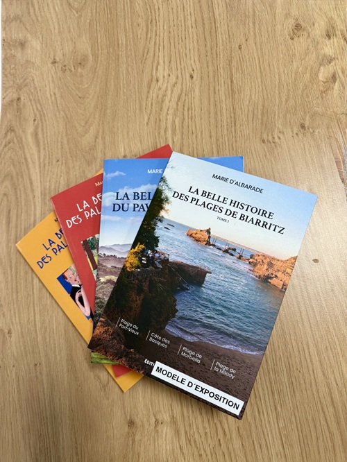 Les Rendez-vous de la Boutique Marie d’Albarade présente ses livres sur Biarritz Office de Tourisme et des congrès Biarritz 2026-03-02 Les Rendez-vous de la Boutique Marie d'Albarade présente ses livres sur Biarritz