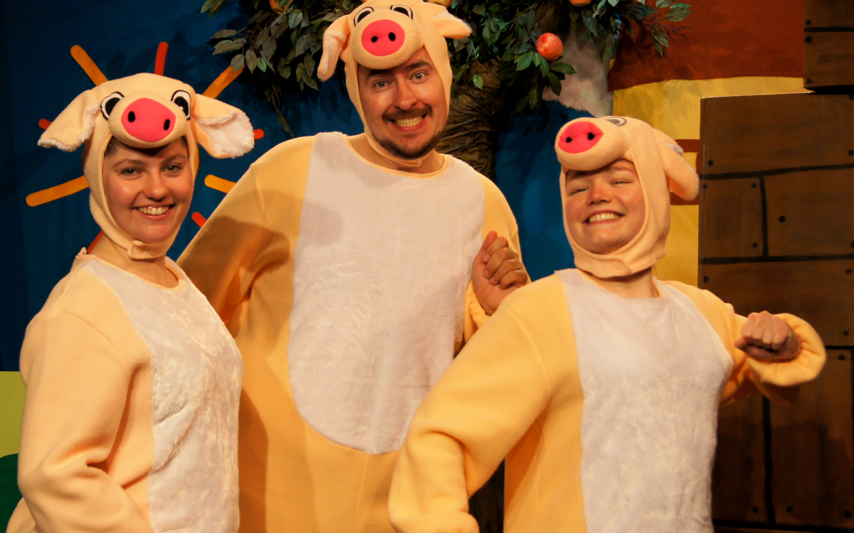 Les trois petits cochons Théâtre Essaïon  Paris
