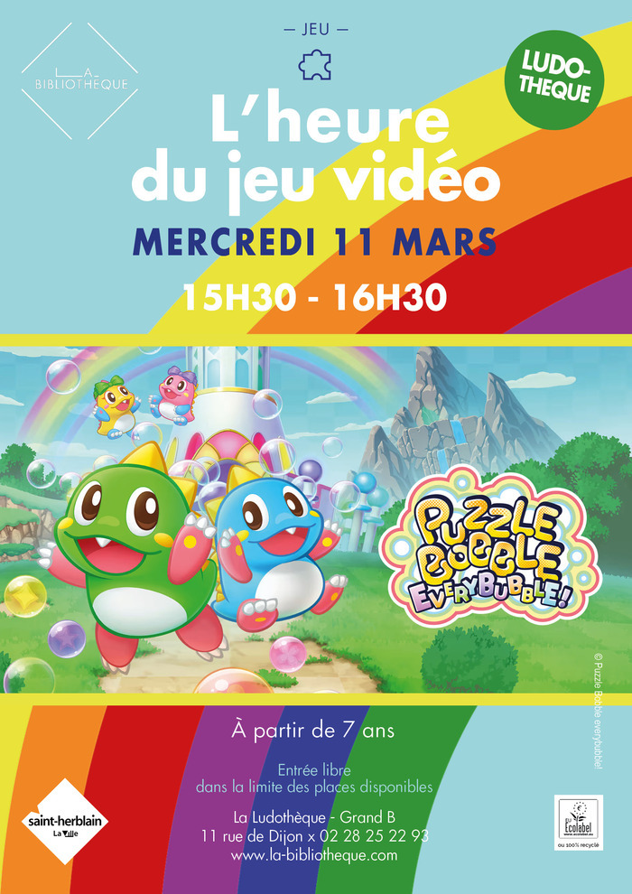 L'Heure du jeu vidéo La Ludothèque