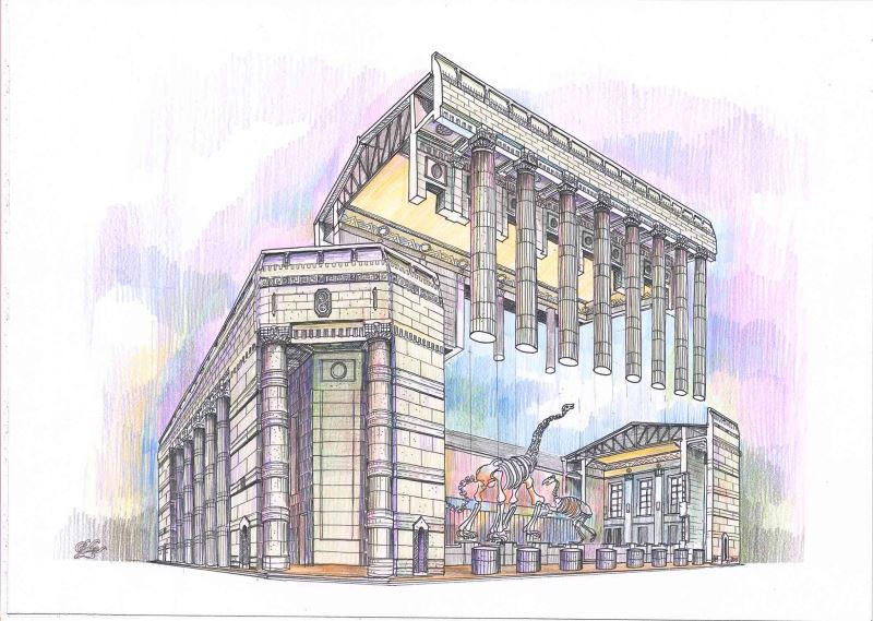 Dessin de patrimoine par Li Chien-Lang