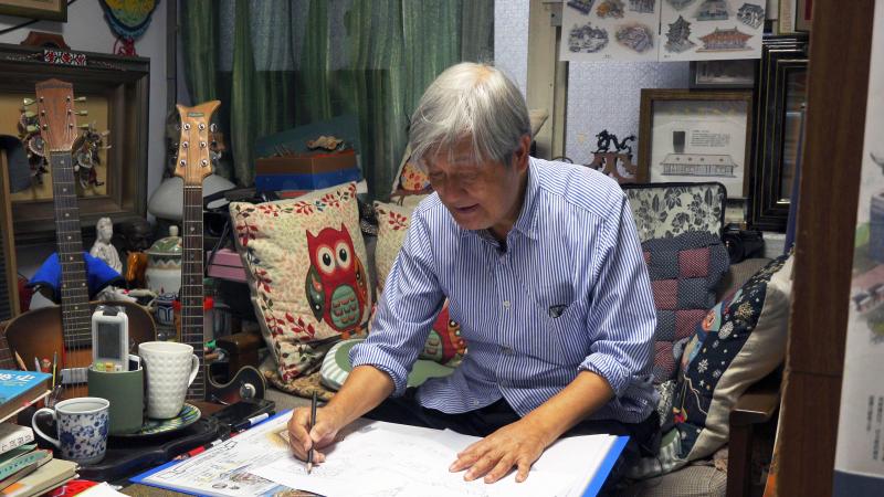 Li Chien-Lang en résidence à la Cité de l’architecture et du patrimoine