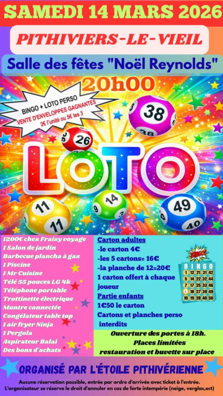 Loto de l'Étoile pithivérienne