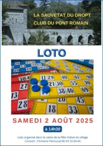 Loto du Club du Pont Romain