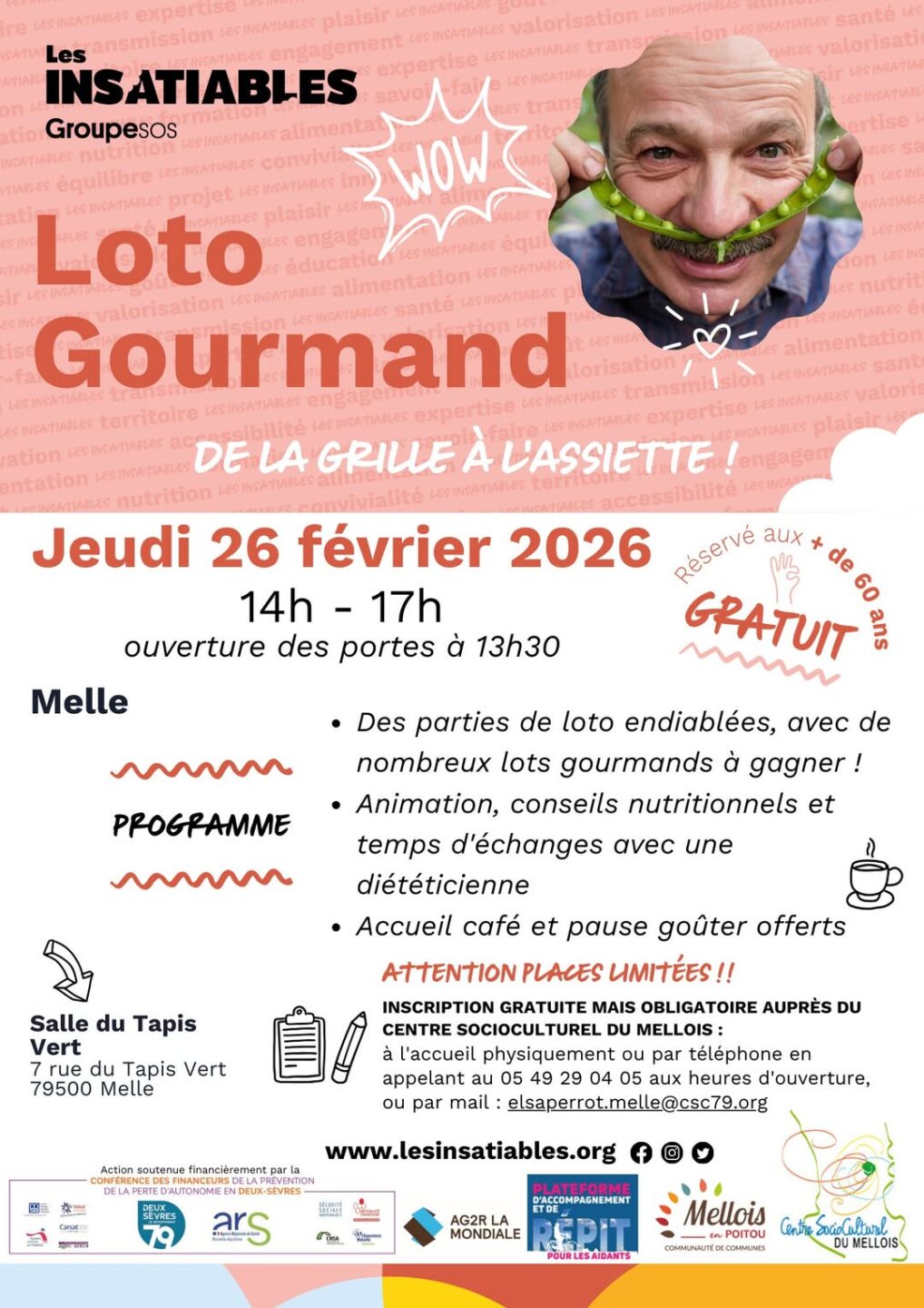 Loto Gourmand de la grille à l'assiette