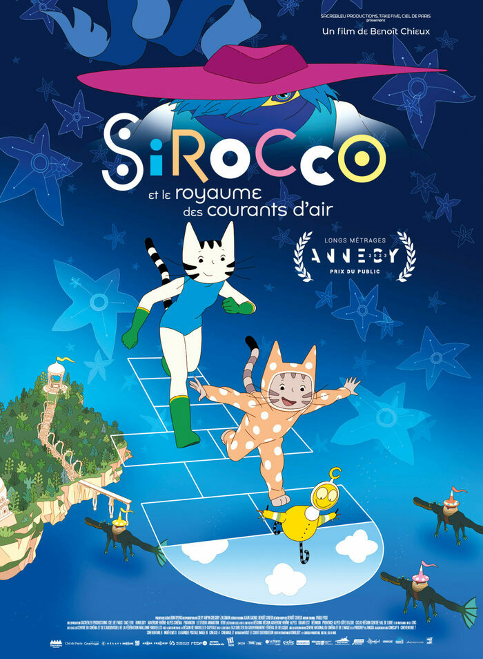 MA CLASSE AU CINÉMA • ÉCOLE #4 ★ SIROCCO ET LE ROYAUME DES COURANTS D'AIR | 6+ Café des images Hérouville-Saint-Clair