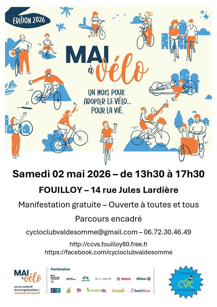 MAI A VÉLO SALLE DES ASSOCIATIONS Fouilloy
