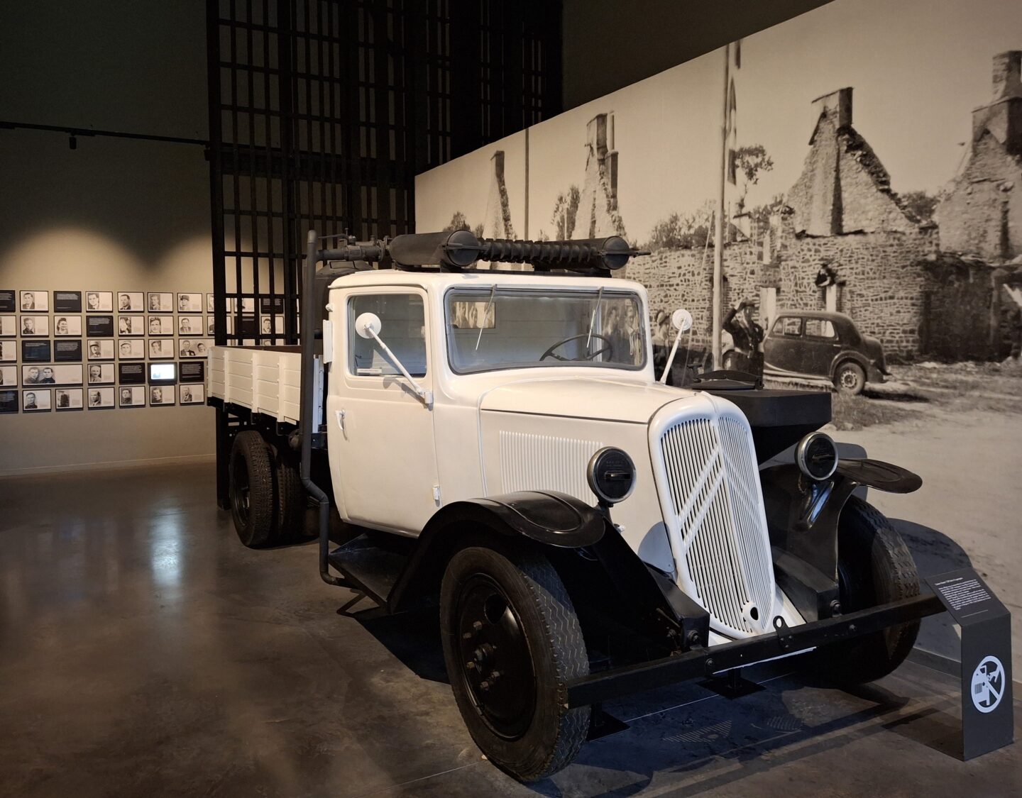 Gazogène du camion de Marcel Bergamasco exposé au musée de la Résistance