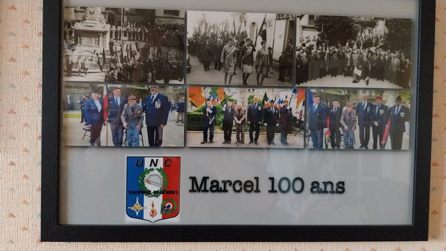 Portrait de Marcel Bergamasco ancien résistant breton