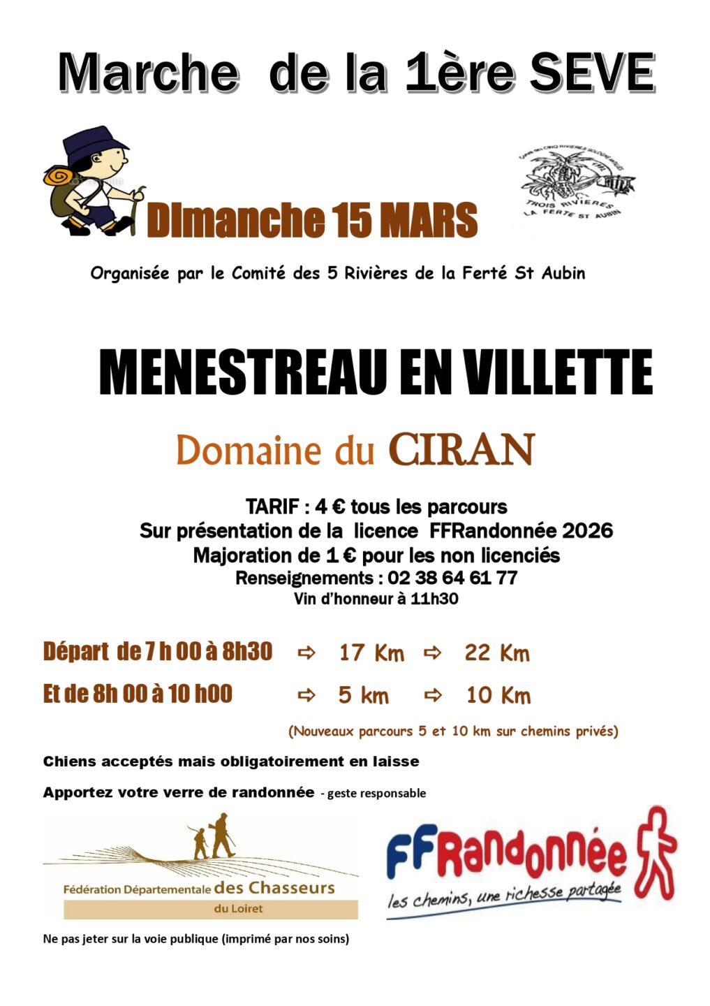 Marche de la 1ère Sève • 34ᵉ édition