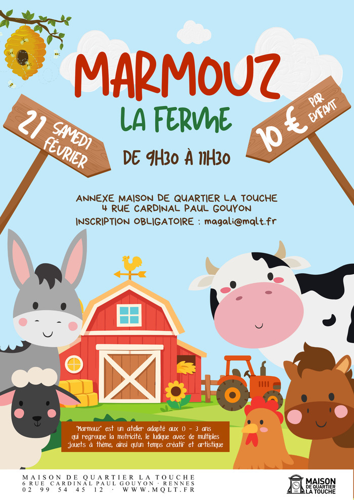 Marmouz – Samedi 21 février Maison de Quartier La Touche Rennes