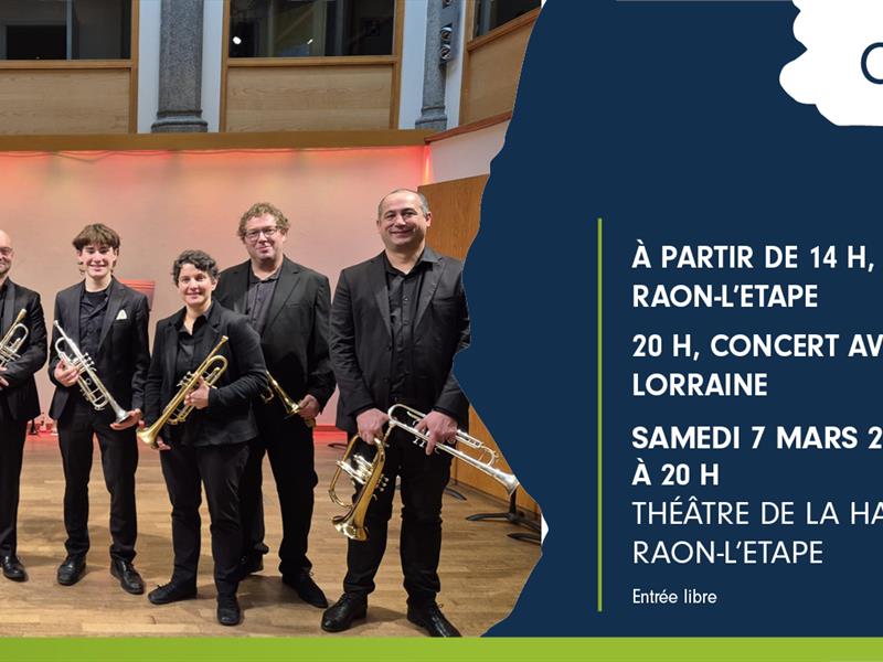 Master-class et concert avec l'Ensemble de trompettes de Lorraine