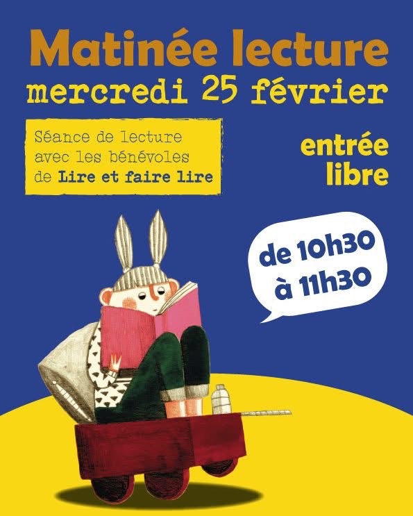 Matinée lecture à la médiathèque
