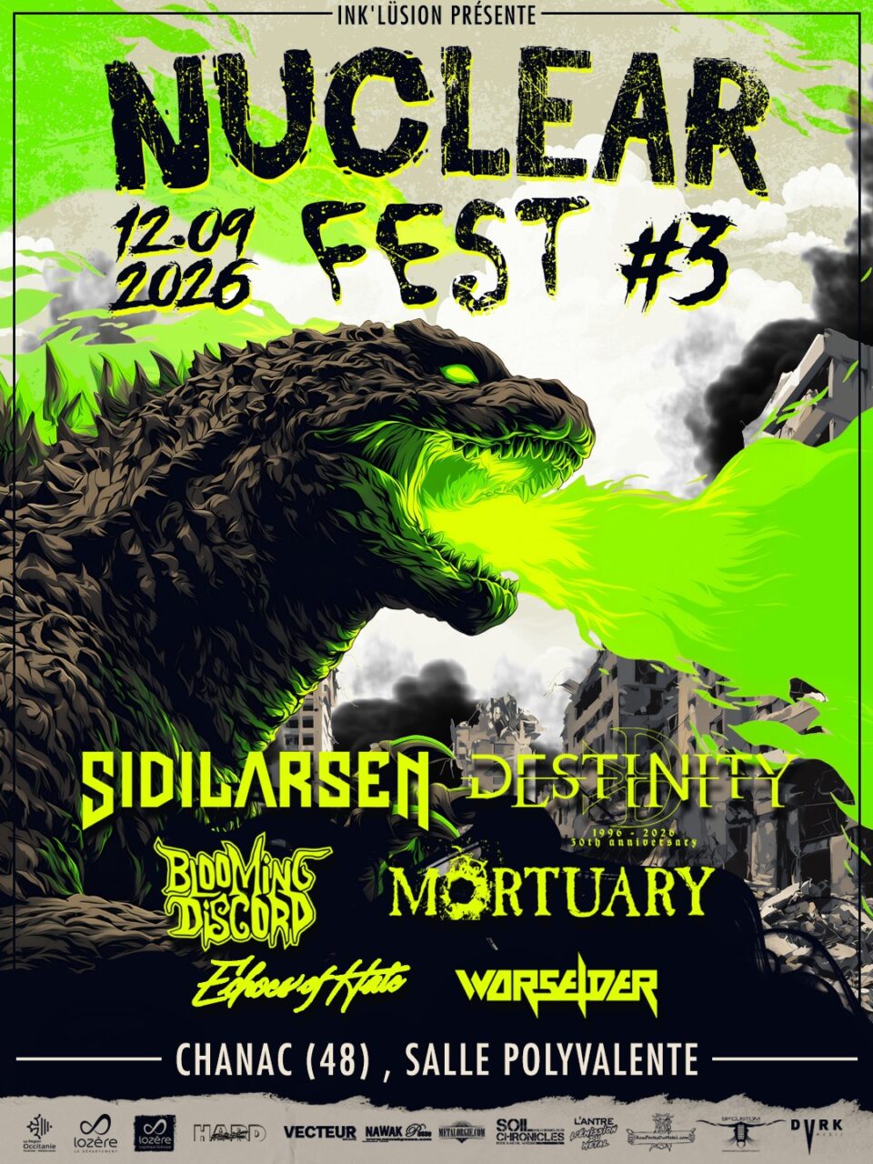 NUCLEAR FEST SALLE DES FETES Chanac