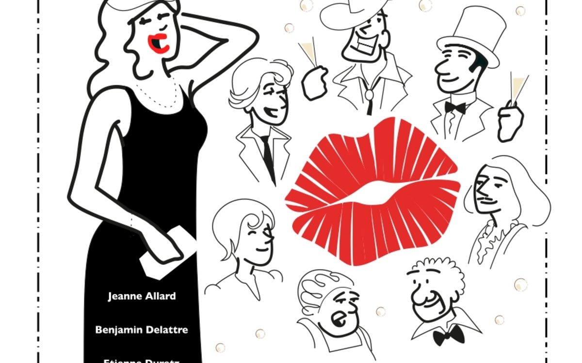 Pas sur la bouche Théâtre du Gouvernail  Paris