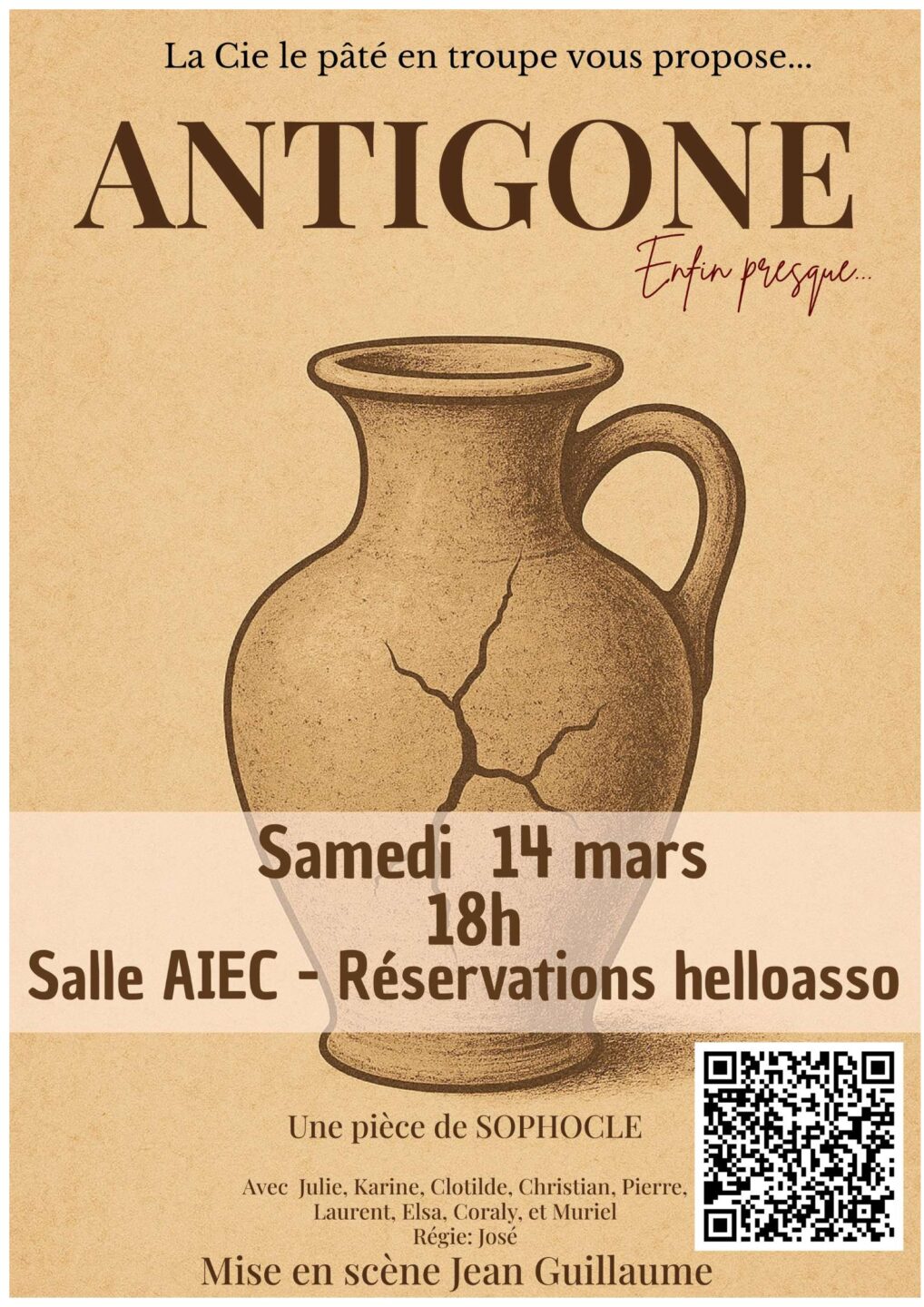 Pièce de théâtre “Antigone
