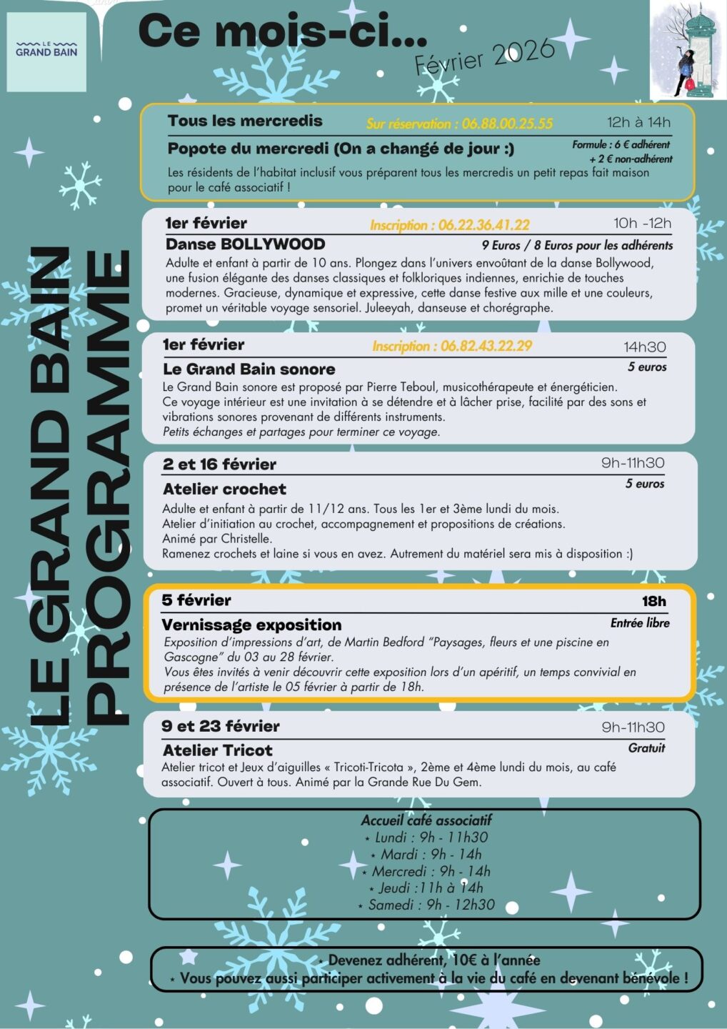 Popote du mercredi 69 Grand Rue Casteljaloux 2026-02-25 Popote du mercredi