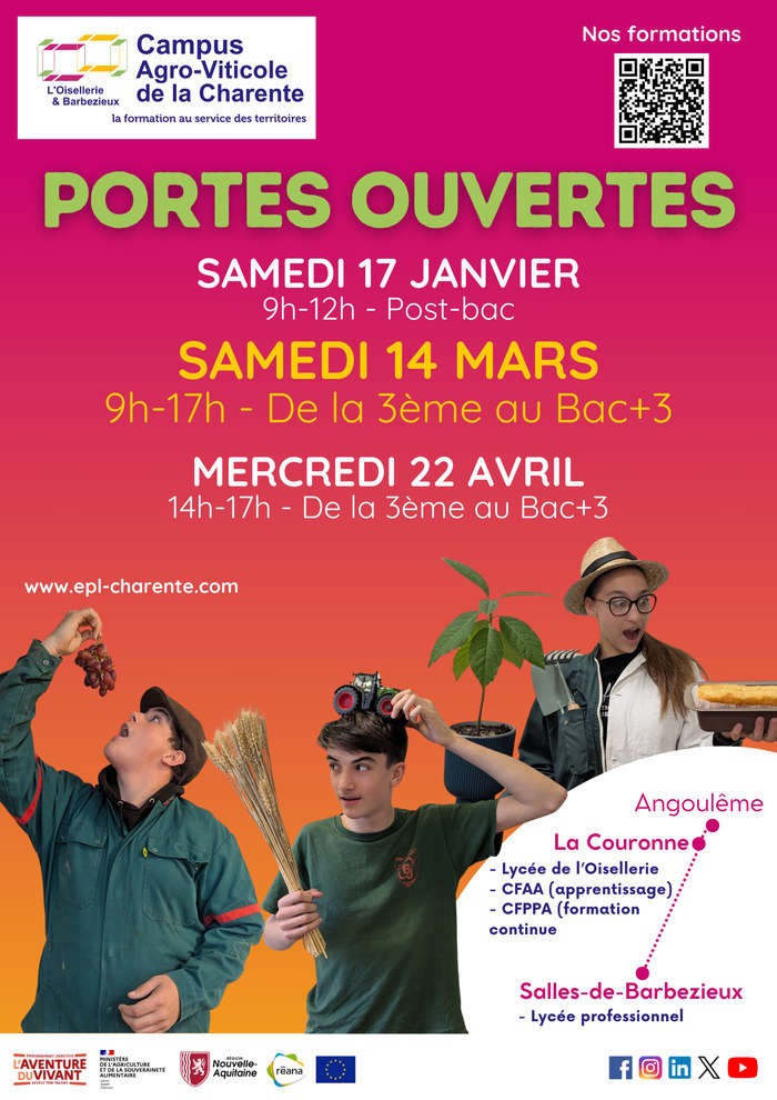 Portes Ouvertes Lycée de l'Oisellerie Breuty