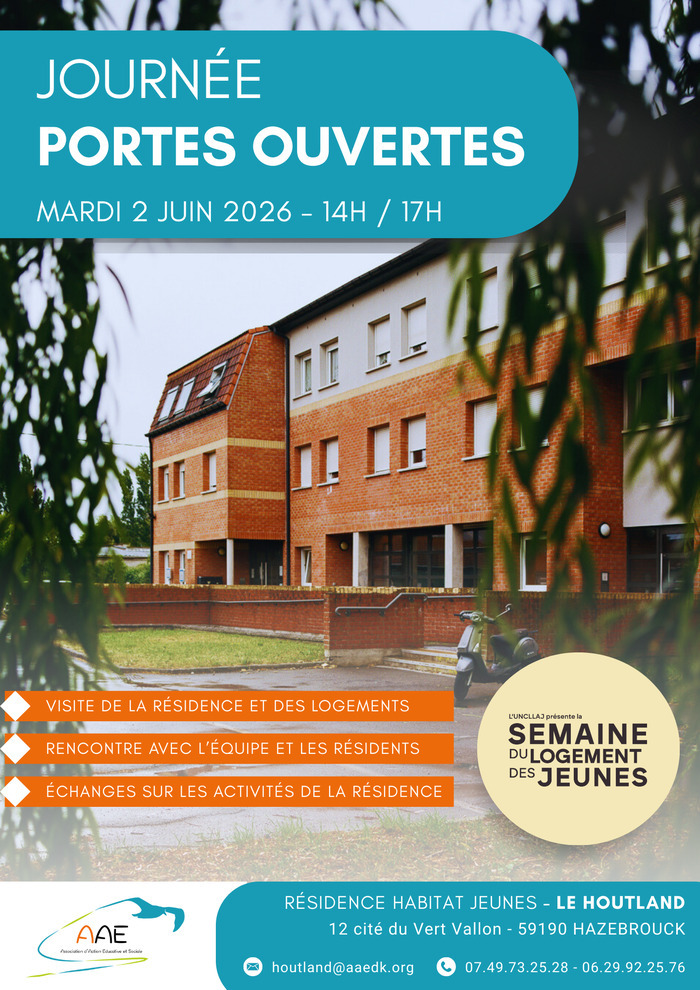 Portes ouvertes Résidence Habitat Jeunes Le Houtland Résidence Habitat Jeunes Le Houtland Hazebrouck