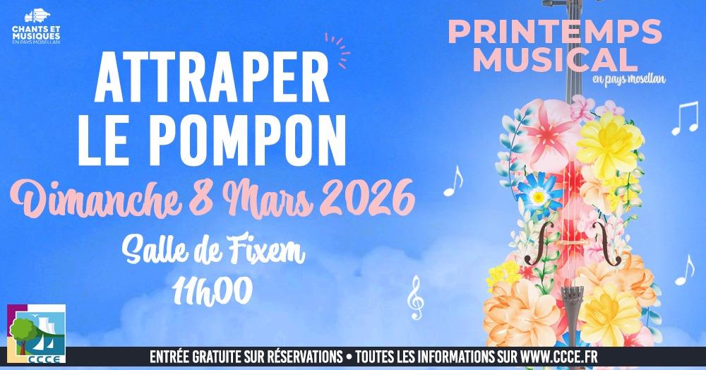 Printemps musical Le pompon Spectacle famille