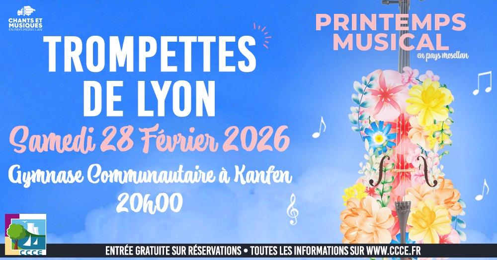 Printemps musical Les Trompettes de Lyon