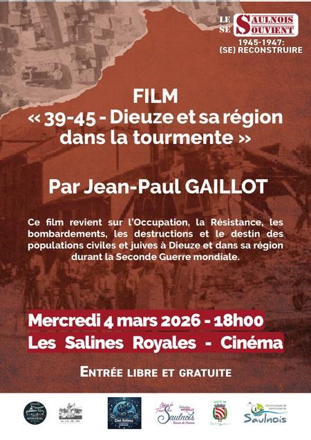 Projection exceptionnelle 39-45 Dieuze et sa région dans la tourmente