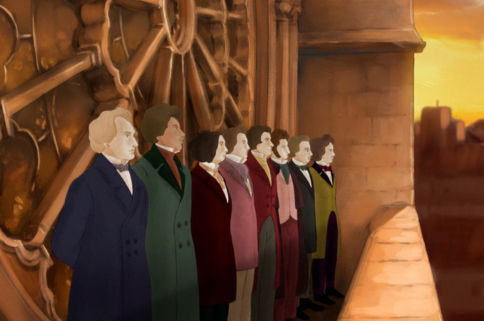 Projection : “L’armée des romantiques” - 1er épisode Auditorium du Palais des Beaux-Arts Lille