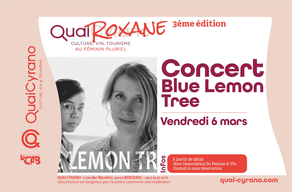 Quai Roxane concert Blue Lemon Tree