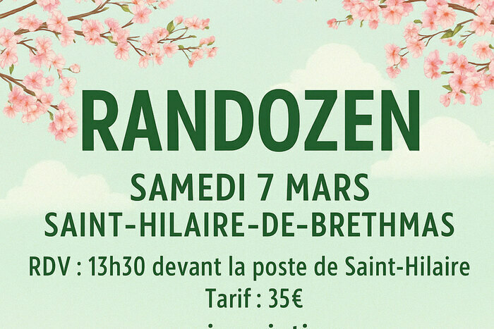 Rando zen : “Parenthèse bien-être au féminin” Saint-Hilaire-de-Brethmas Saint-Hilaire-de-Brethmas