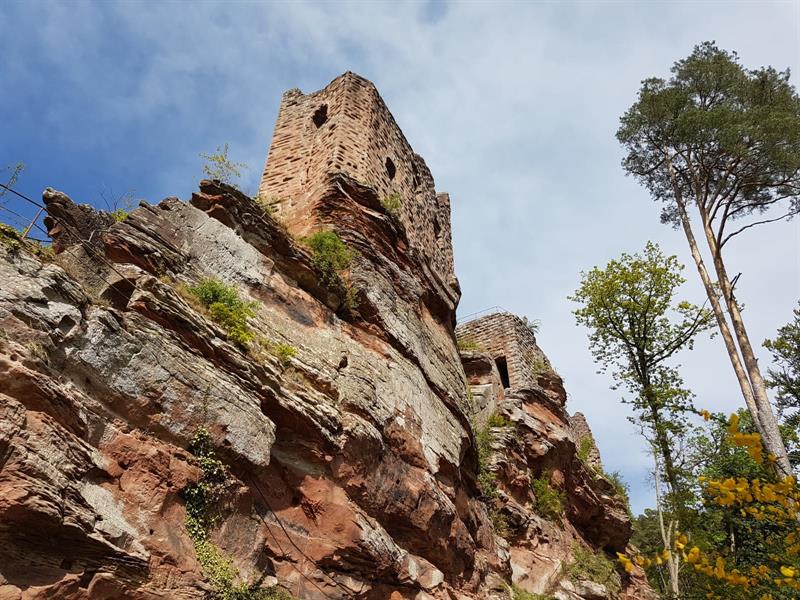 Randonnée à la découverte d'un château fort